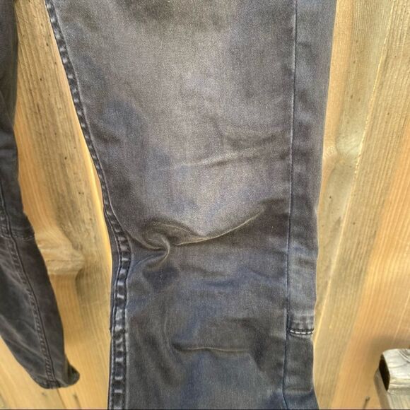 Free People Sueded Sateen Zipper Back Skinny Jeans size 25 - Picture 11 of 13
